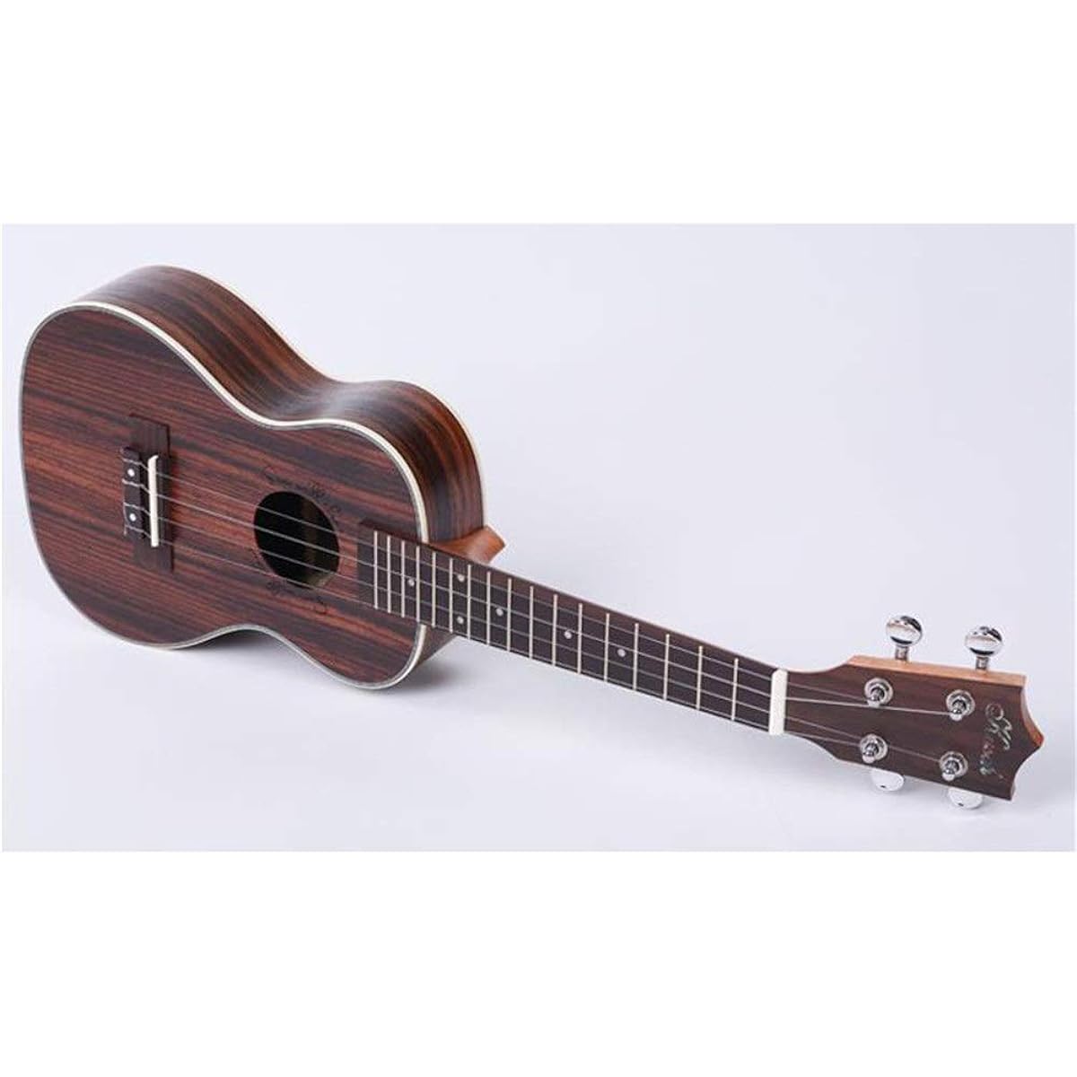 Concert Ukulele Professional 24 Inch Solid Wood Traditional Concert Ukulele Hawaii Kids Guitar Gig Bag Ukulele for Beginners Ukulele (Color: Zebrawood, Size: 24 inches)