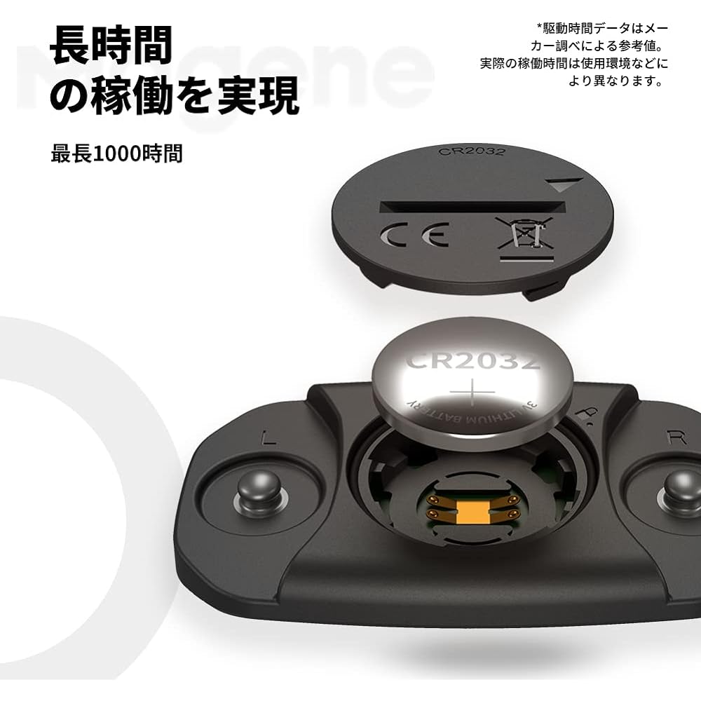 Magene H303 Heart Rate Monitor Heart Rate Monitor Sensor Heart Rate Sensor Heart Rate Meter Bluetooth 4.2 & ANT+ IP67 Waterproof, Support Smartphone Cycle Computer Connection Japanese Instruction Manual Included