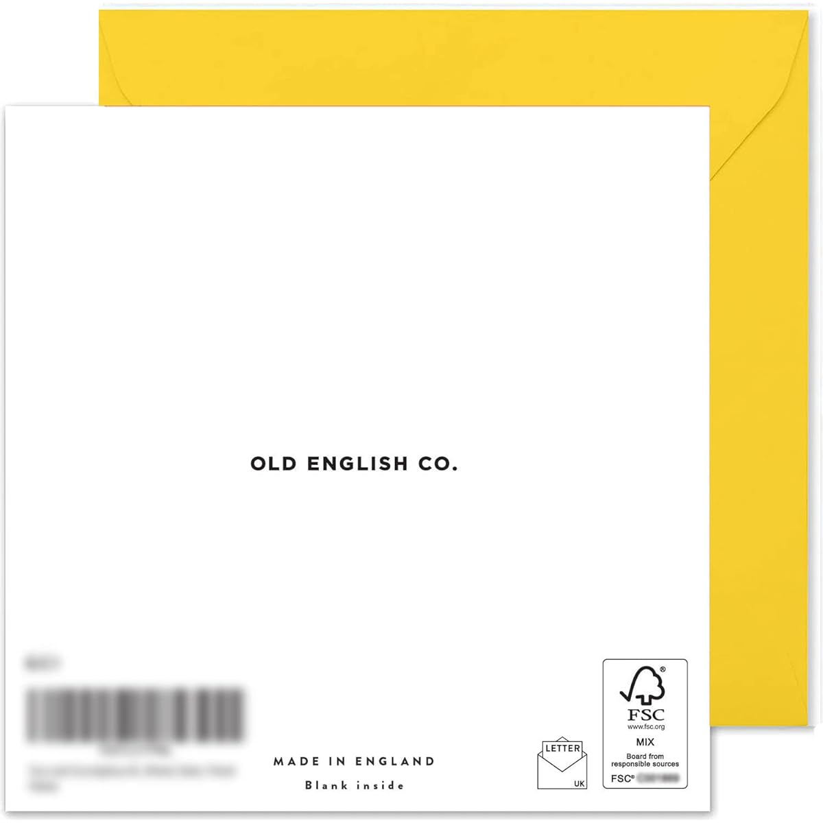Old English Co. Daschund Dog Very Special Granddaughter Card - Daschund Floral Cute Birthday Card - Cute Card for Granddaughter from Grandparents | Blank with Envelope