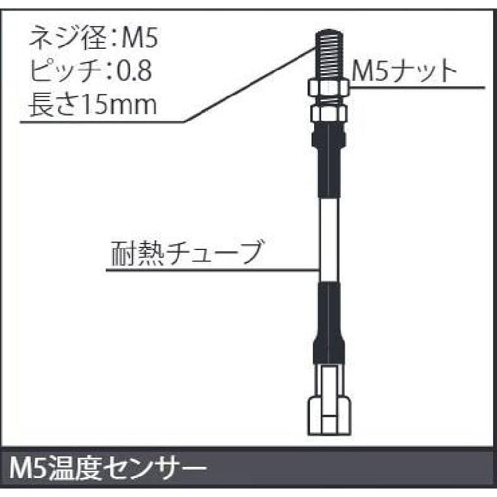 Special parts TAKEGAWA compact LED thermometer with M5 temperature sensor 05-07-0006