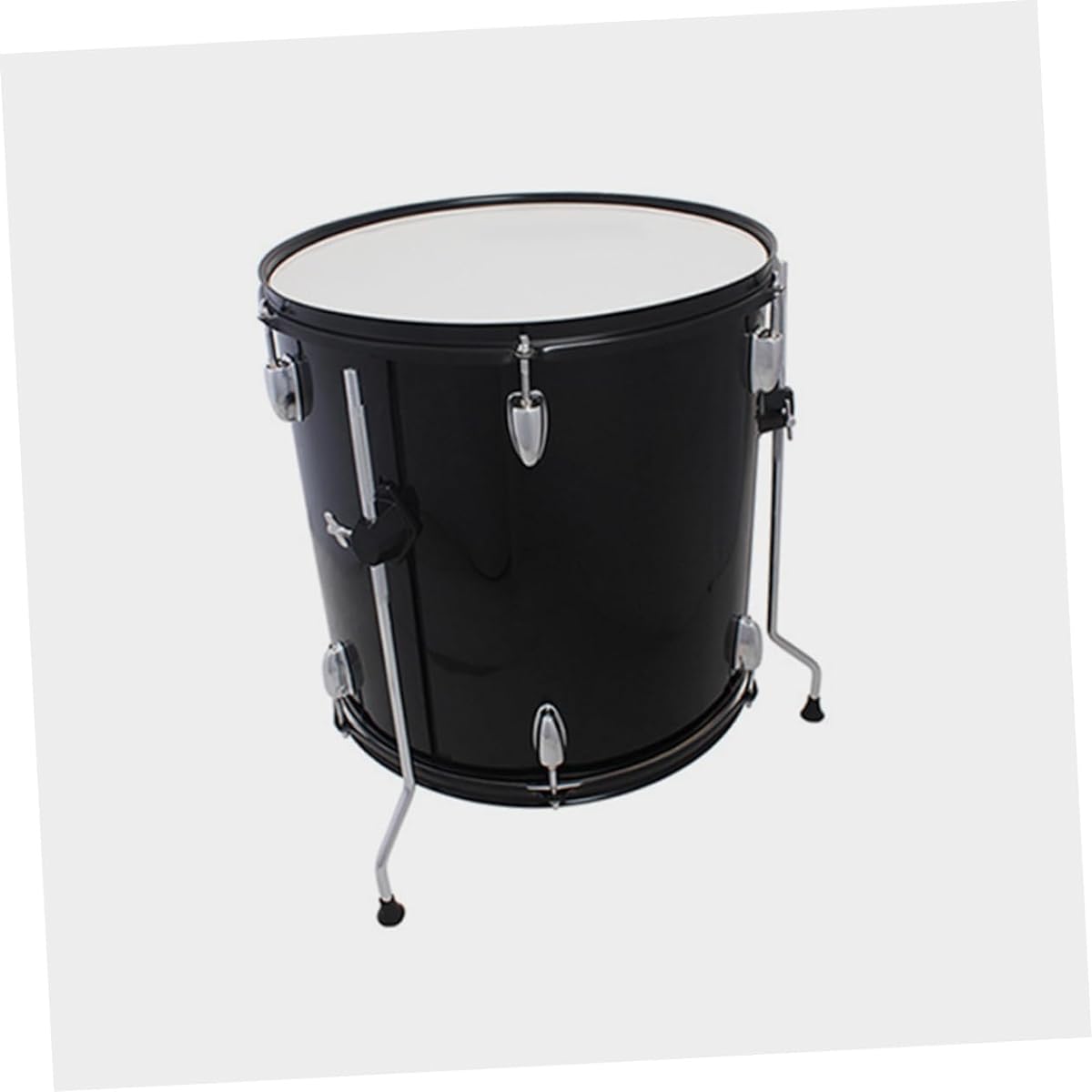 FAVOMOTO Silver Accessories Floor Roller Bass Drum Leg Drum Accessories Floor Tom Feet Anti Drum Feet Drum Stand Leg Metal Drum Set Leg Percussion Drum Kit Drum Parts