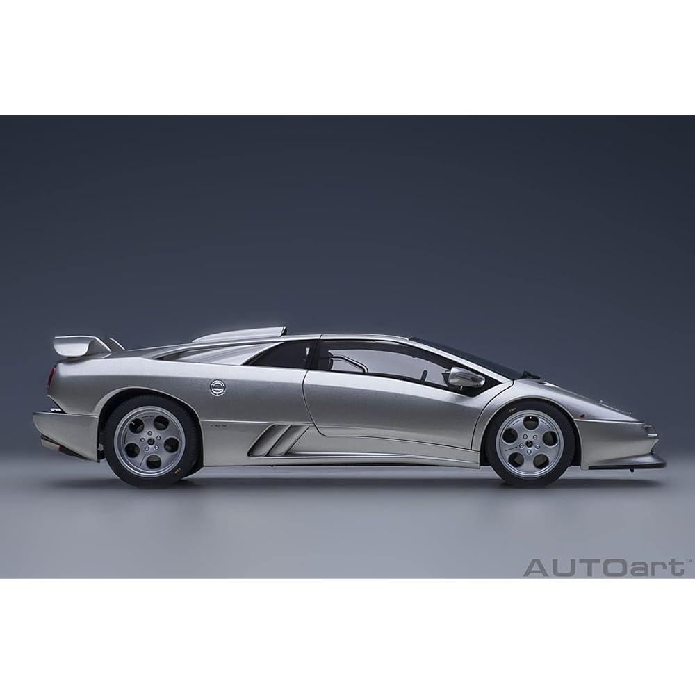 AUTOart 1/18 Lamborghini Diablo SE30 Jota TITANIO/Metallic Silver Finished Product 79143