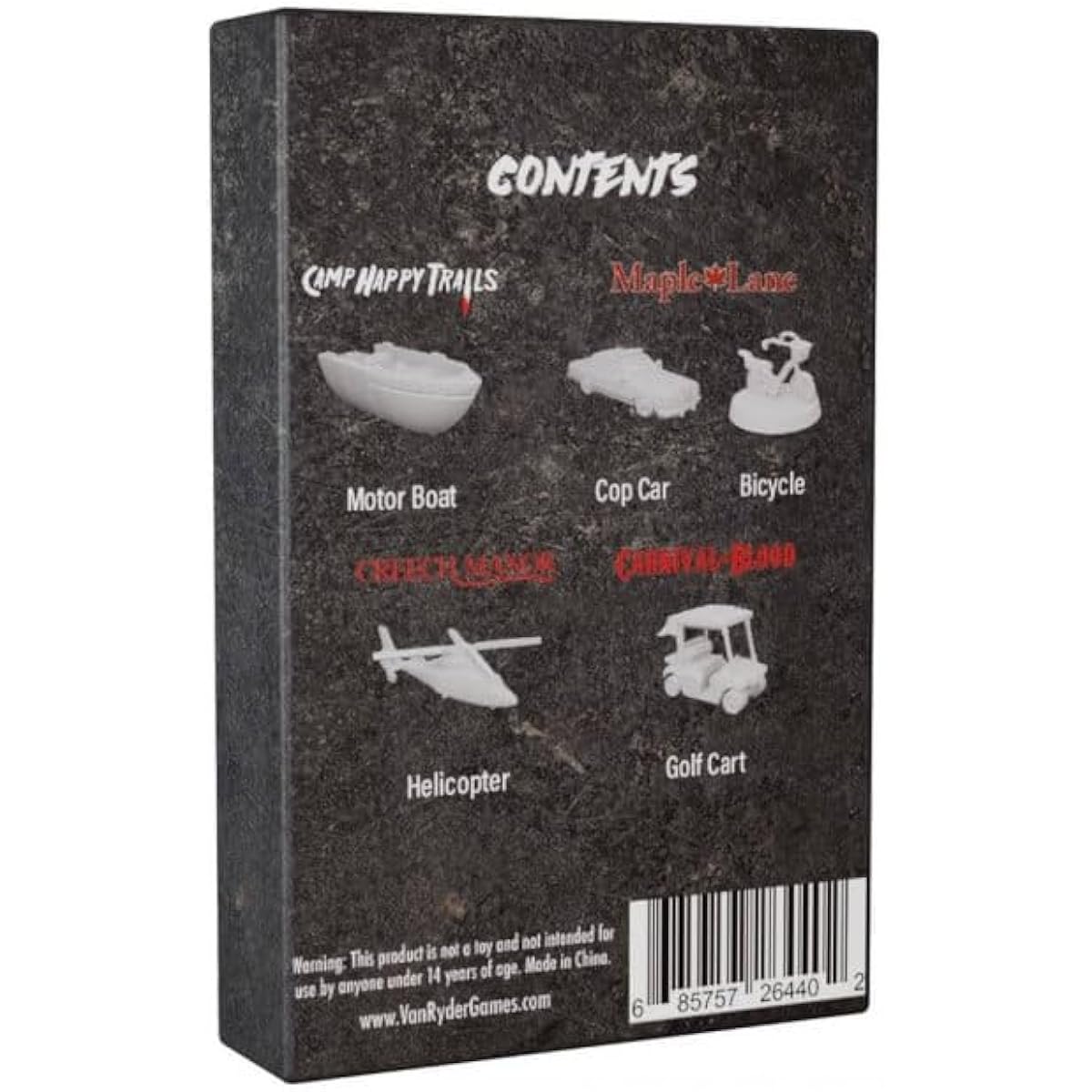 Final Girl The Board Game: Vehicle Miniatures Box (Series 1)