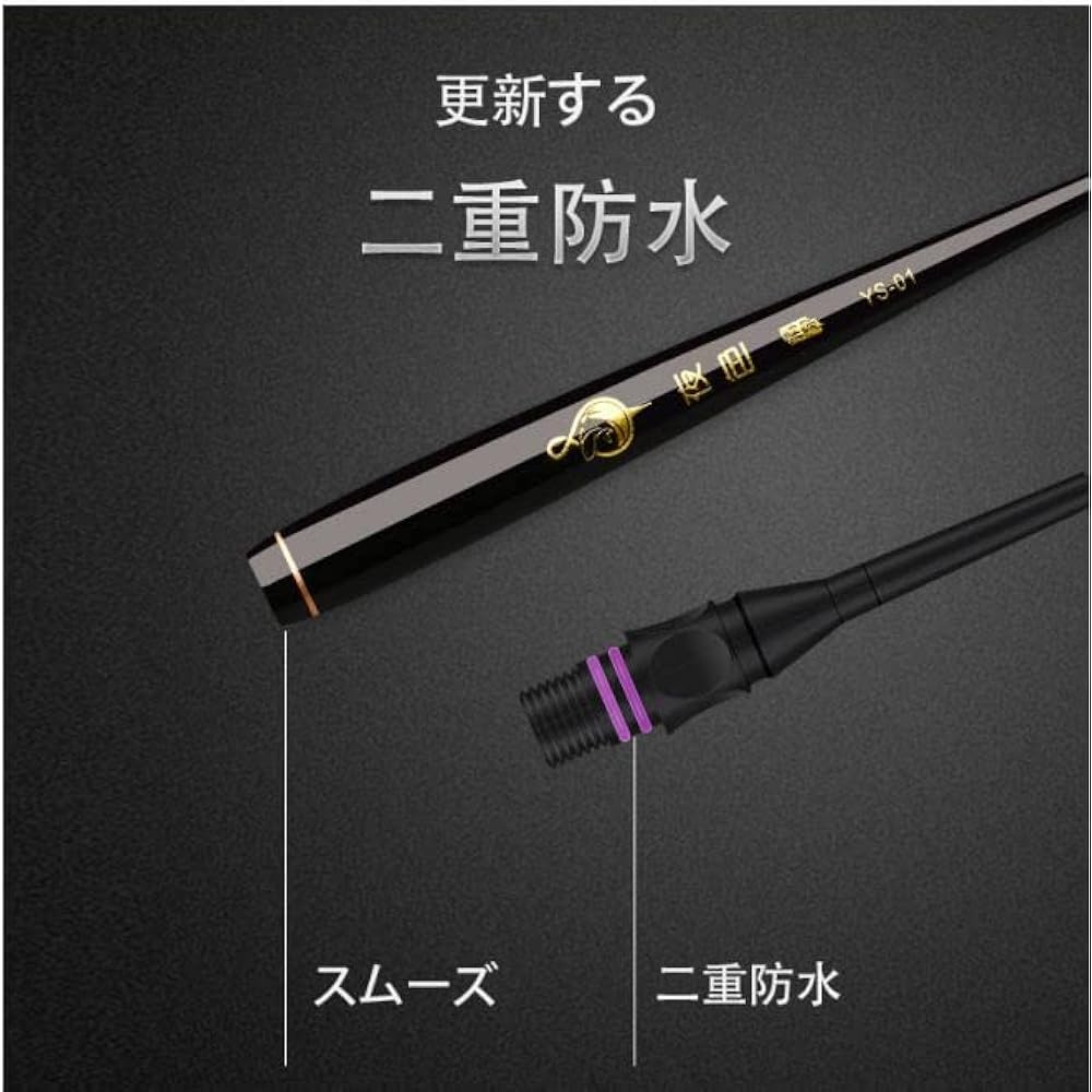 KINGKOO (Night Color) Fishing Float Electric Float Night Fishing Hera Float Fishing Buoy Herauki Total Length 39.5cm - 40.5cm 3 Pieces 9 Lights! Electronic float, electric float, night float, innovative design, reversible battery insertion!