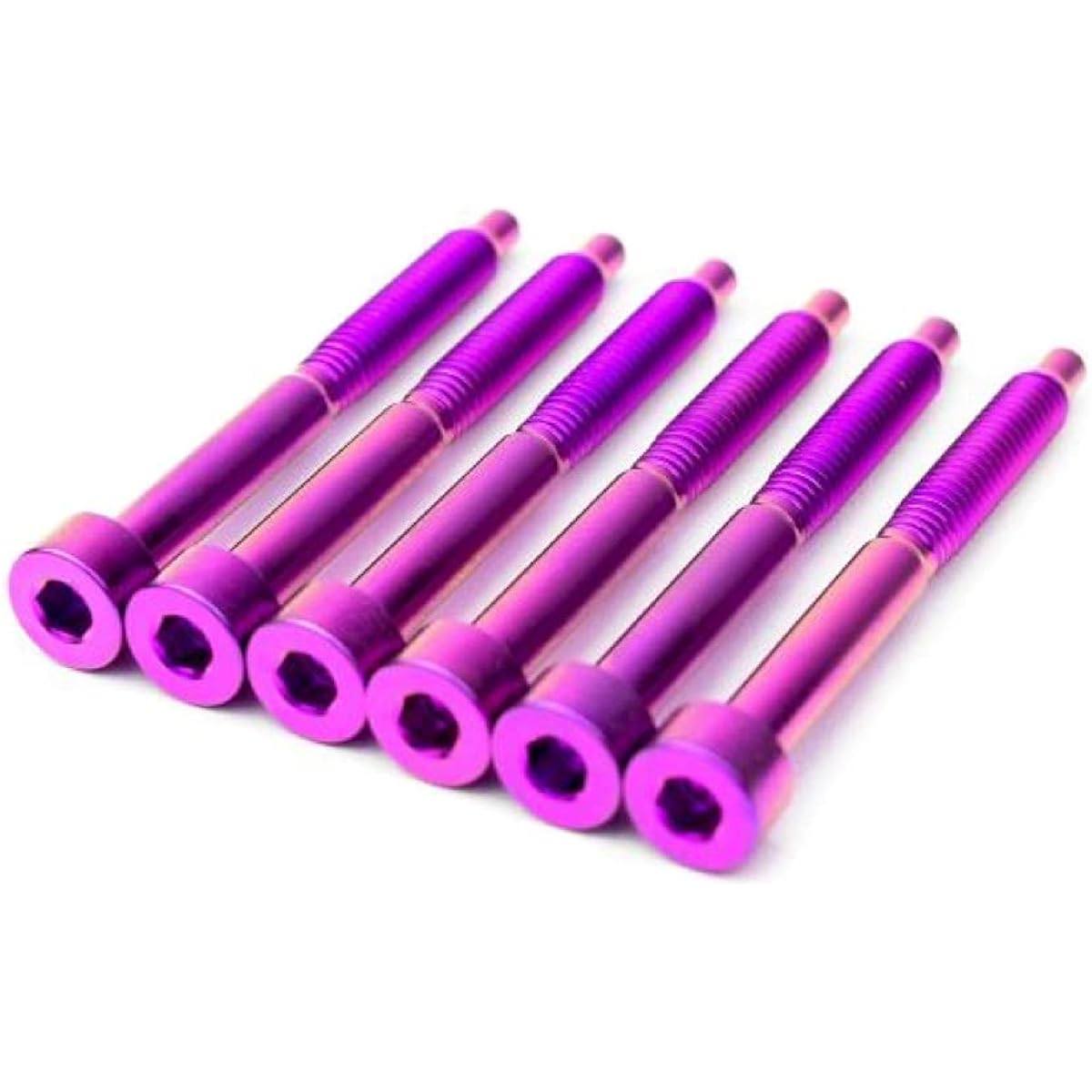 FU-TONE Titanium String Lock Screw Set (6)–RED