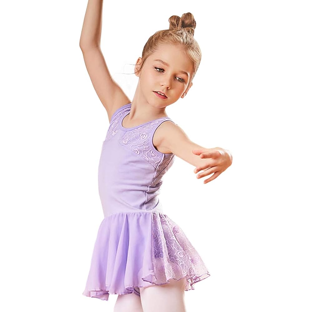 Ballet Leotard, Children's Dancewear, Ballet Supplies, Dance Costume, For Kids, Sleeveless, Elegant, Girls' Dancewear, Ballet Practice Wear, For Ballet, For Gymnastics 1930