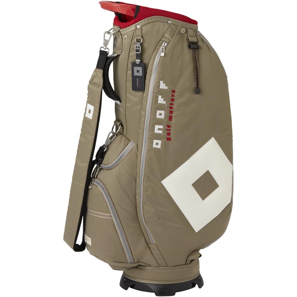 2022 Model GLOBERIDE ONOFF Type 9 Caddy Bag Ladies Men Ladies Unisex OB3622 55 Clay Beige