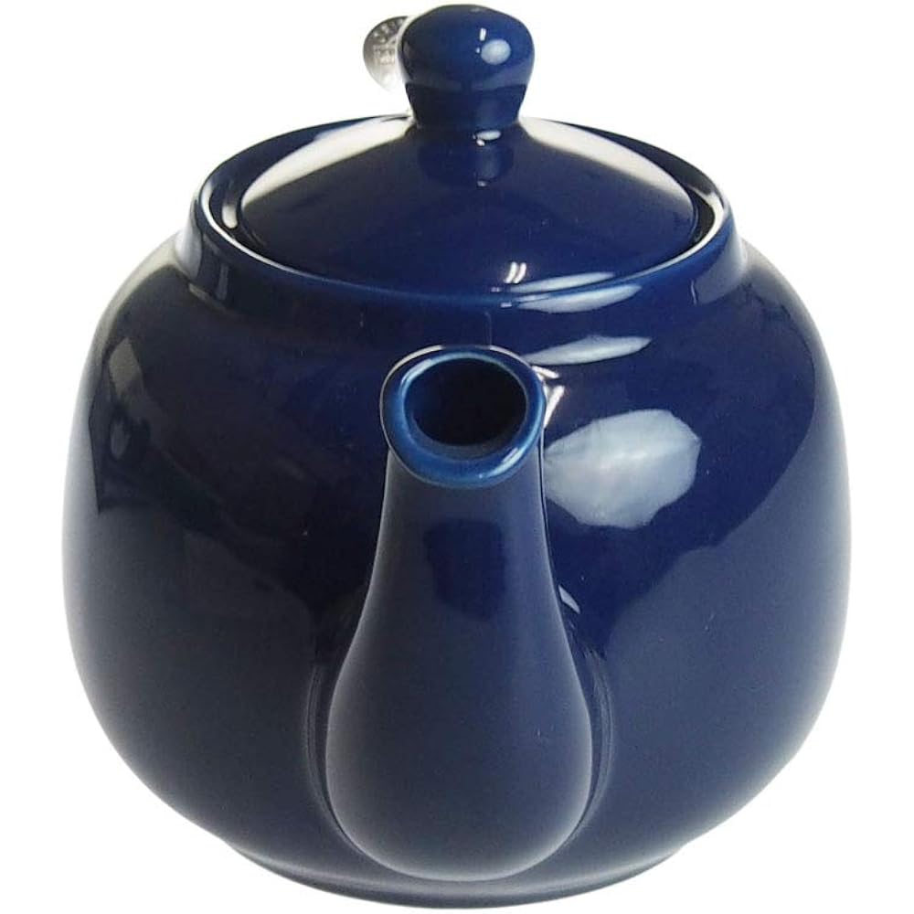 LONDON POTTERY Farmhouse Teapot for 4 Cups Cobalt Blue