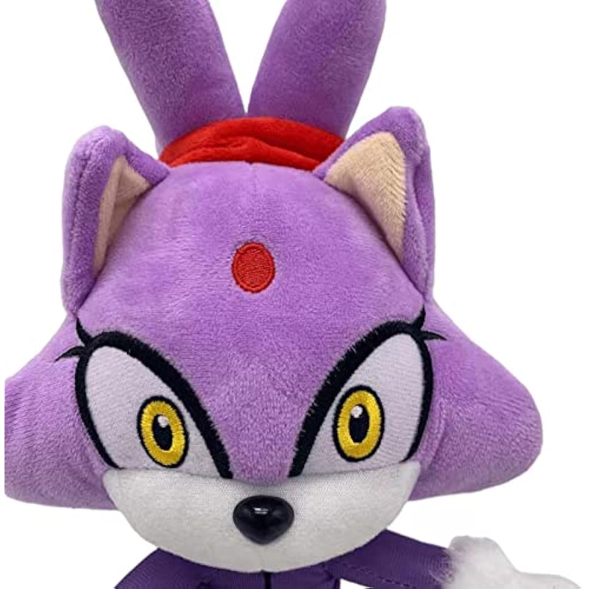 Hog Plush Cat Purple Stuffed Animal for Kids Boys Girls 13"