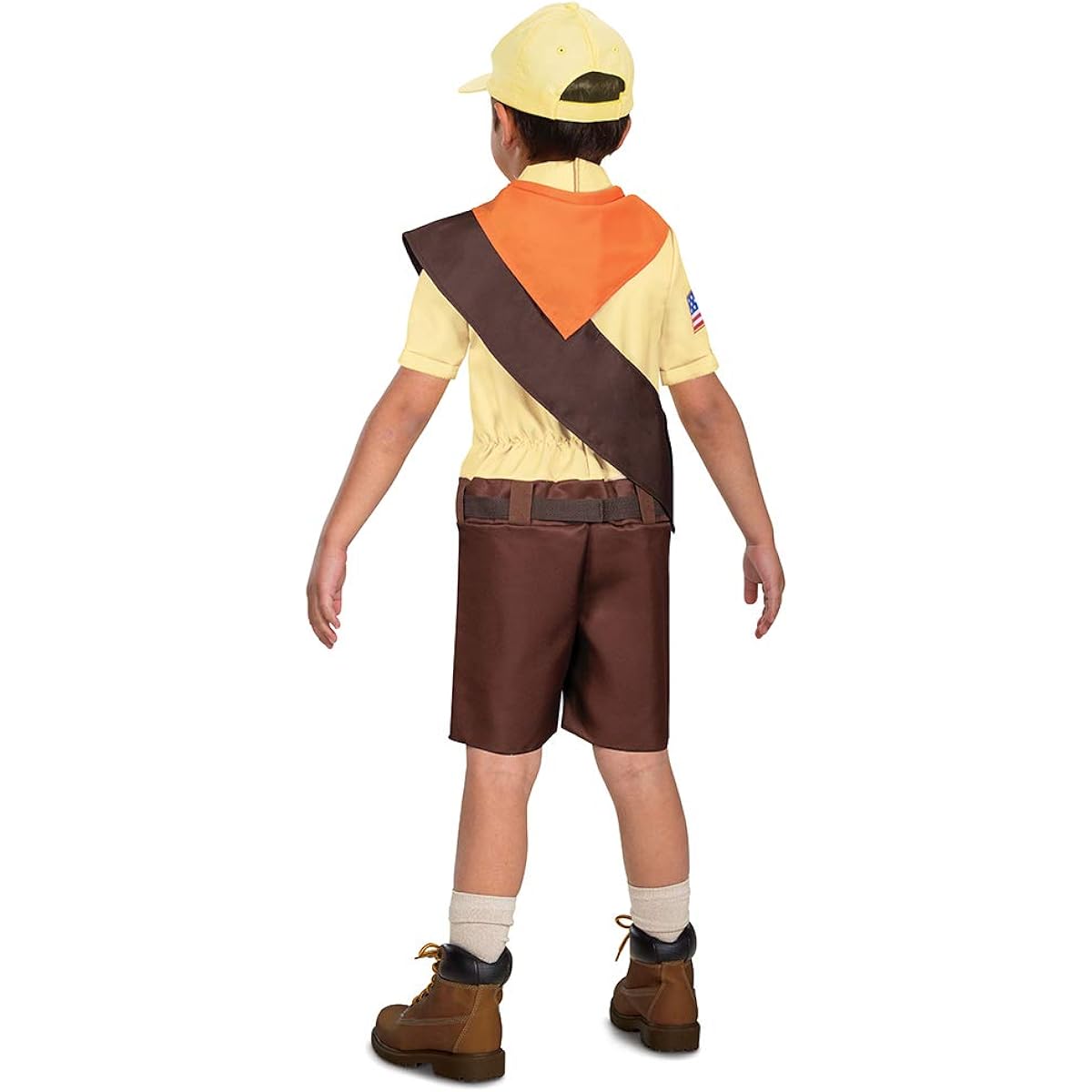 Russell in up costume.