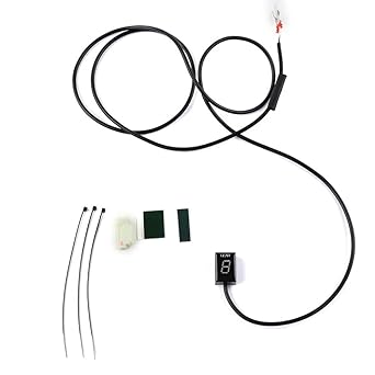 Digital Meter Display Motorcycle LCD Electronics 1-6 Level Gear Indicator Digital Gear Meter For Honda CMX500 CMX300 Rebel 2017 CB1300 S/F 2003-2015 Indicator Meter Display