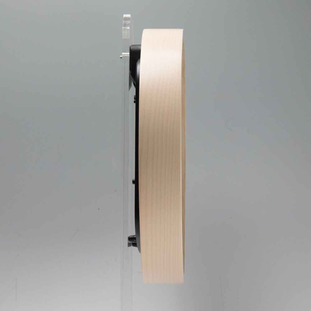 Seiko clock wall clock nature sound 12 types radio analog time signal switchable natural color wood RX215A SEIKO