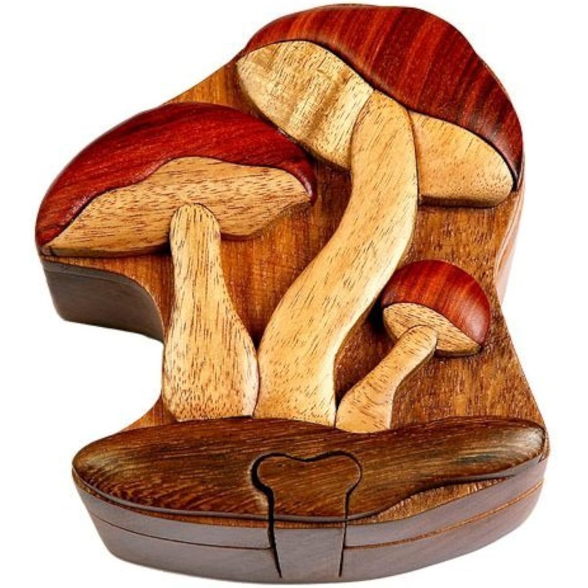 Mushroom - Secret Wooden Puzzle Box