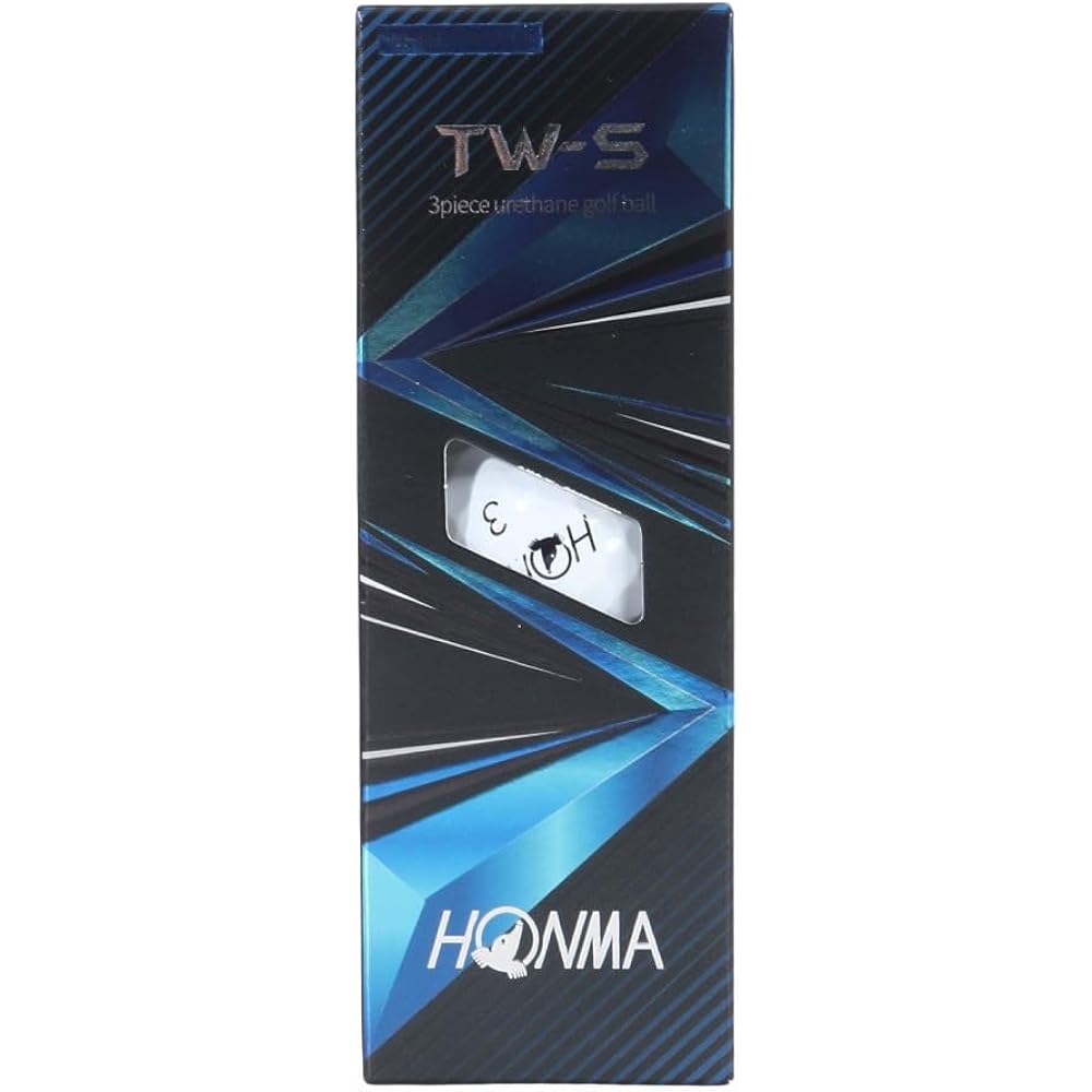 Honma Golf Ball TW-X TW-S 2021 1 Dozen 12 Balls White Yellow 3 Piece Tour Spin Distance TOUR WORLD Honma HONMA/TW-S_2021/White