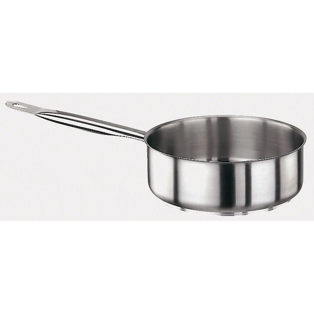 PADERNO One-handed Shallow Pot (No Lid) 1008-16 18-10 Stainless Steel Italy AKTA016
