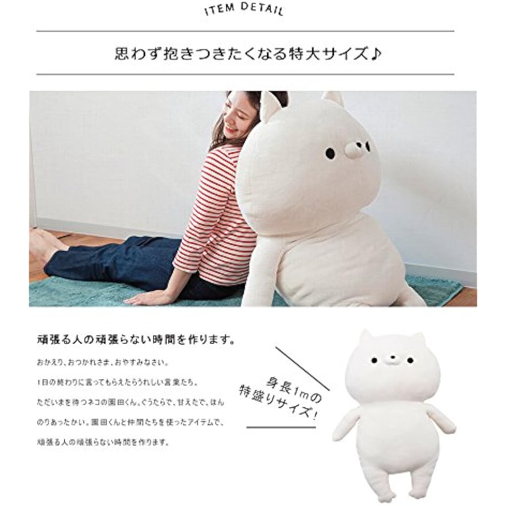 Koizumi Lifetex Welcome Back Sonoda-kun Series HUG Gurumi Special Color (Black) 172-8180A4BL