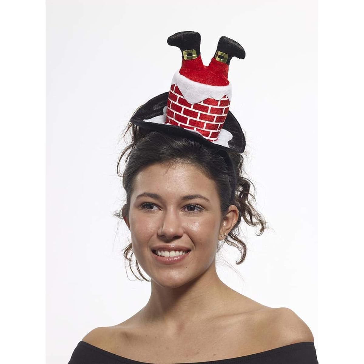 Stuck Santa in Chimney Mini Hat