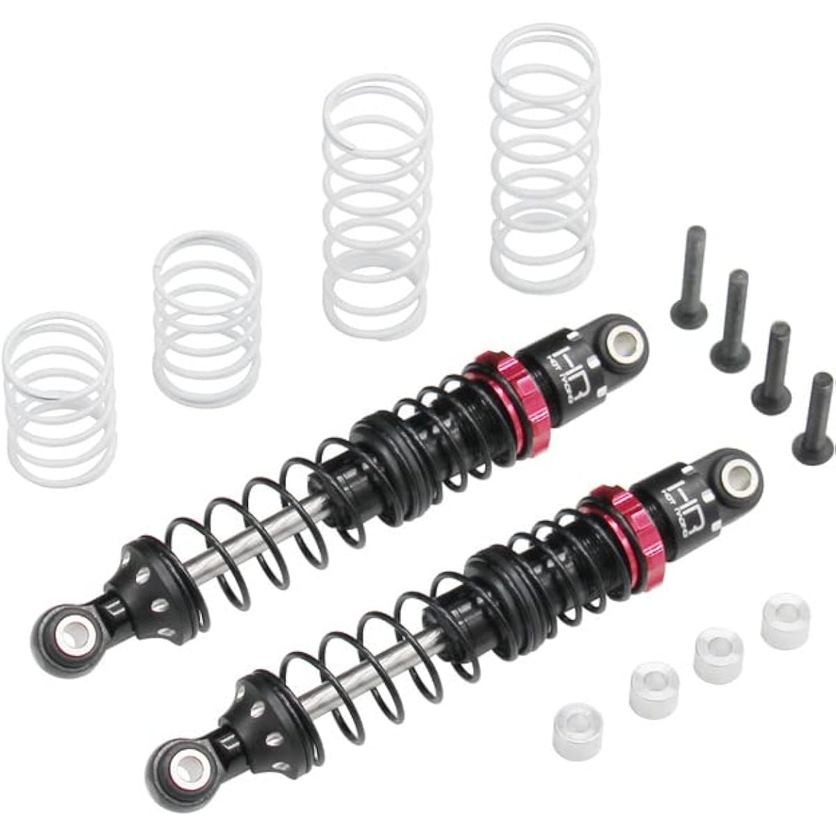 Hot Racing TD80V02 Scale Look Double Spring Pro Shock 80mm