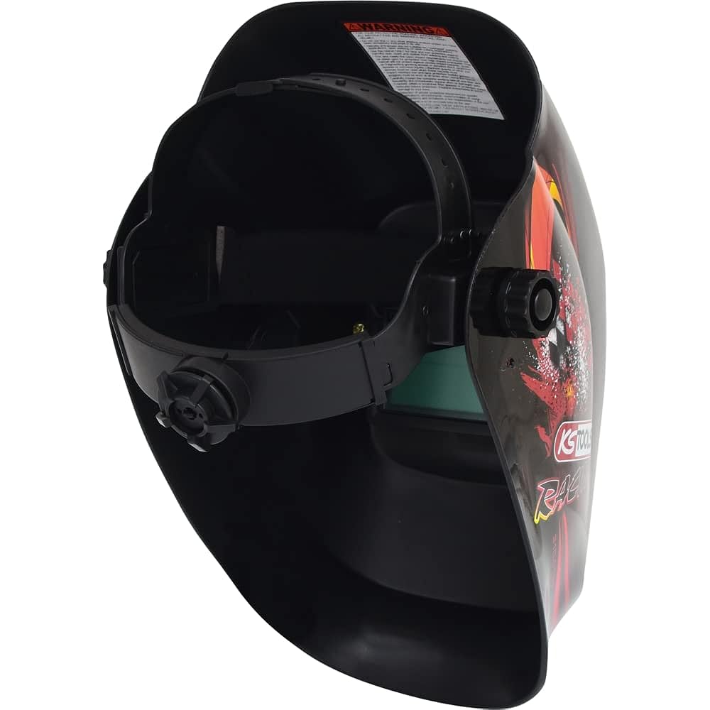 KS TOOLS Welders Protective Helmet Racing Design 310.0180