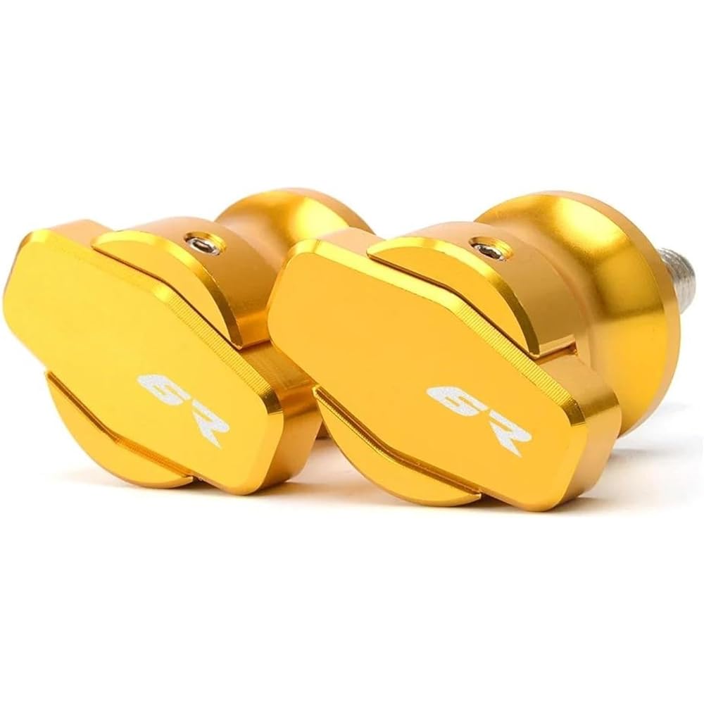 Motorcycle Stand Swing Arm Slider 8mm Motorcycle Stand Screw Swing Arm Spool Slider For ZX 6R Zx6r All Year Zx-6r (Color: Titanium, Size: M8)