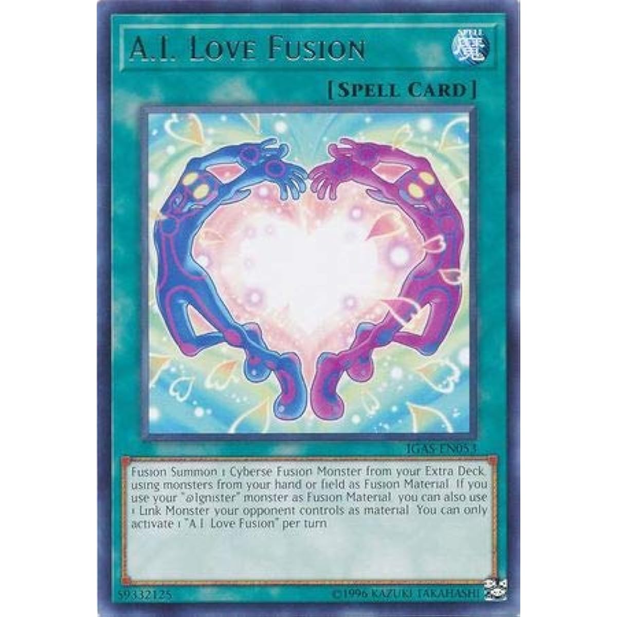A.I. Love Fusion - IGAS-EN053 - Rare - Unlimited Edition