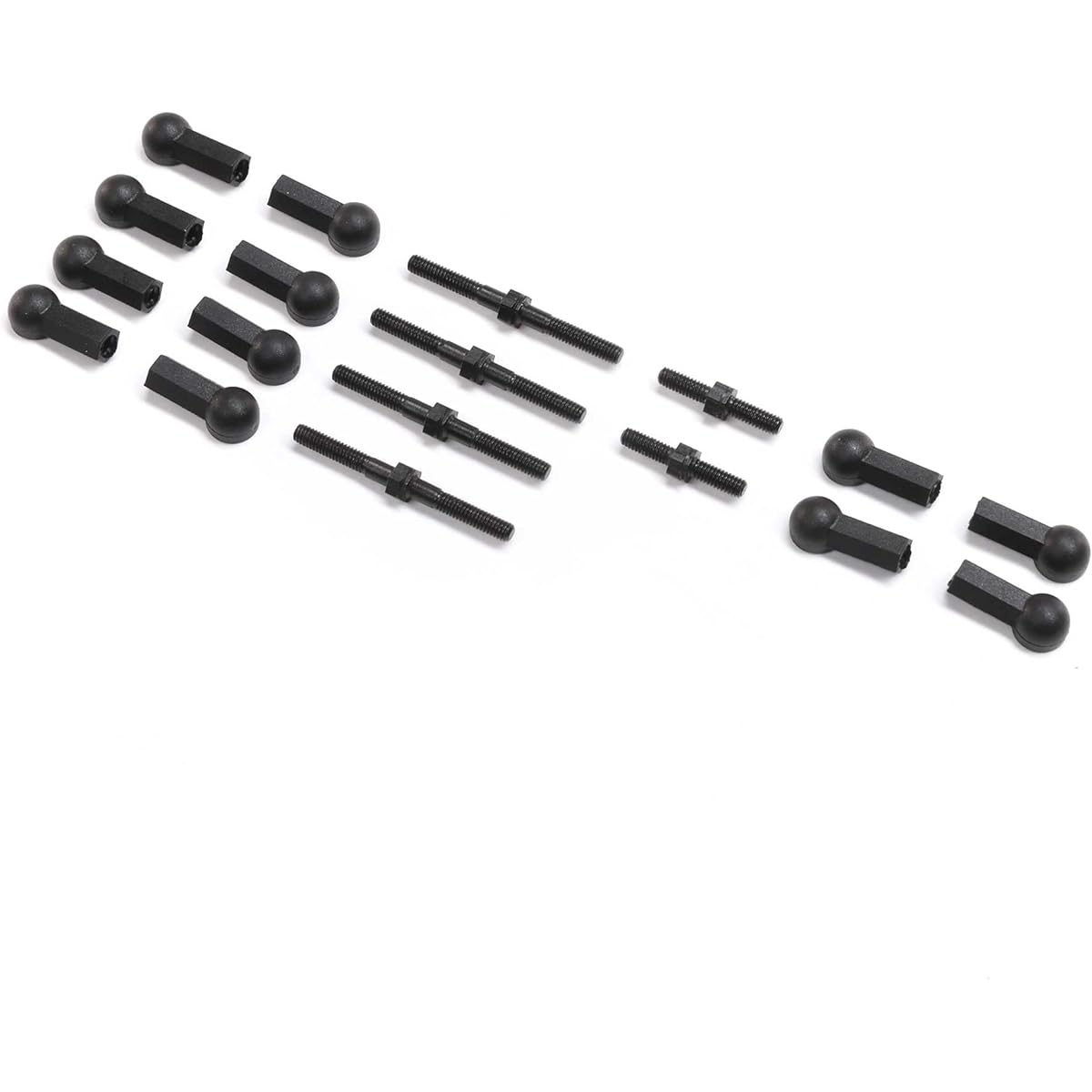 Losi Adjustable Turnbuckle Set of 6 Mini JRX2 LOS211027 Electric Car/Truck Replacement Parts