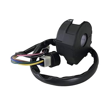 Carbman 59V-83973-09-00 Left Handlebar Light Switch Compatible with Yamaha Pro Hauler | YFM 225 MOTO-4 | YFM 350 BIG BEAR / MOTO-4 / WARRIOR / TERRA PRO