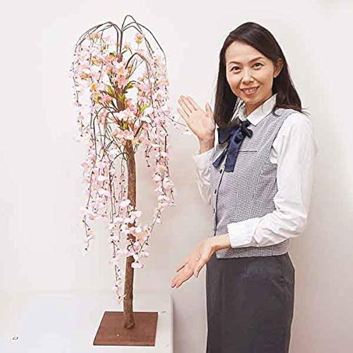 Cherry blossom decoration Weeping cherry tree H110cm / Decoration Display Spring 4840