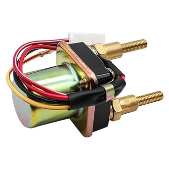 Starter Solenoid Relay Motorcycle Starter Relay Solenoid Electric Switch Kawasaki PWC JS300 1986-1990/JS300 SX 1987-1991