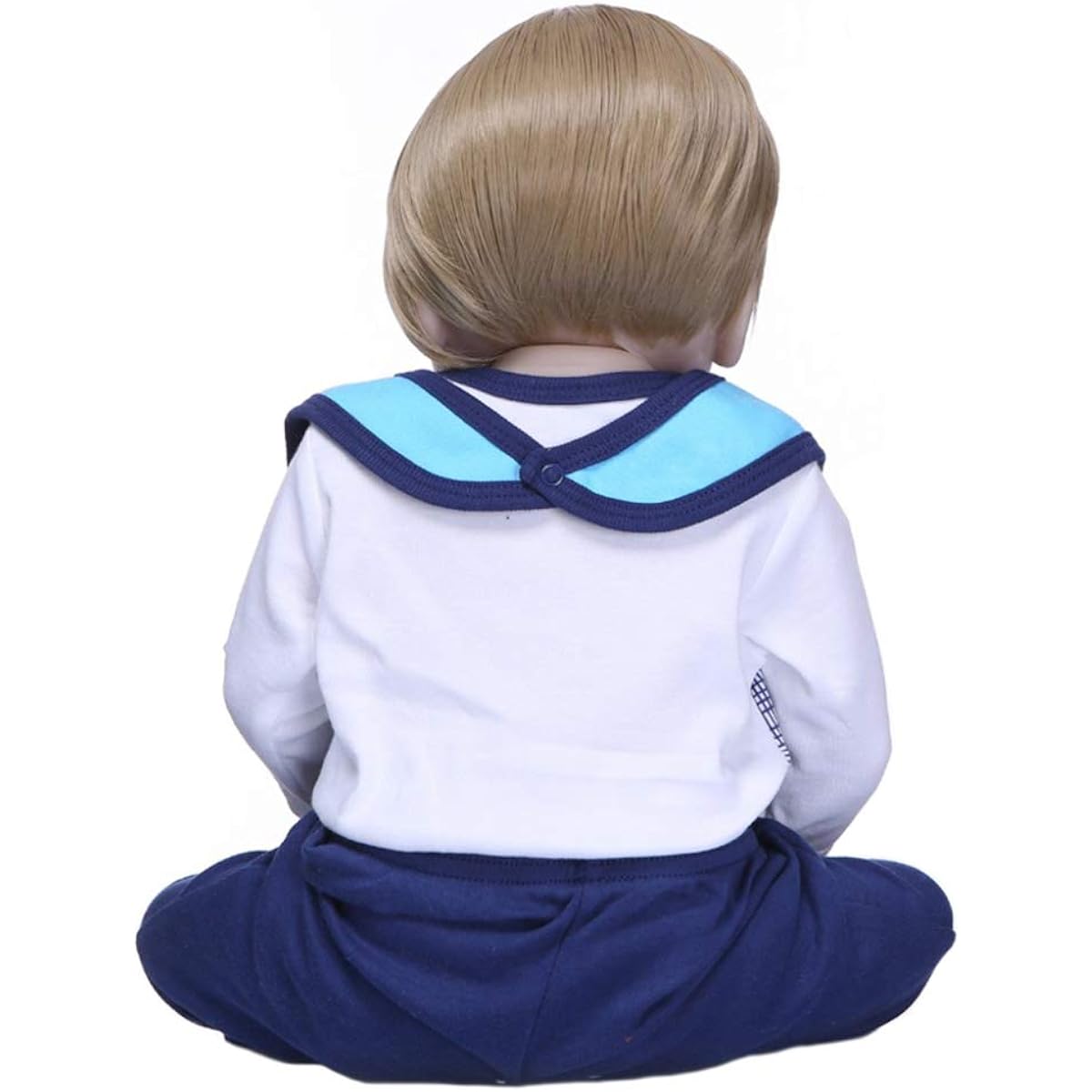 Full Silicone Vinyl Body Reborn Baby Doll Lifelike Real 57cm Newborn Baby Boy Waterproof Baby Doll Bath Toys Kids Gift Birthday