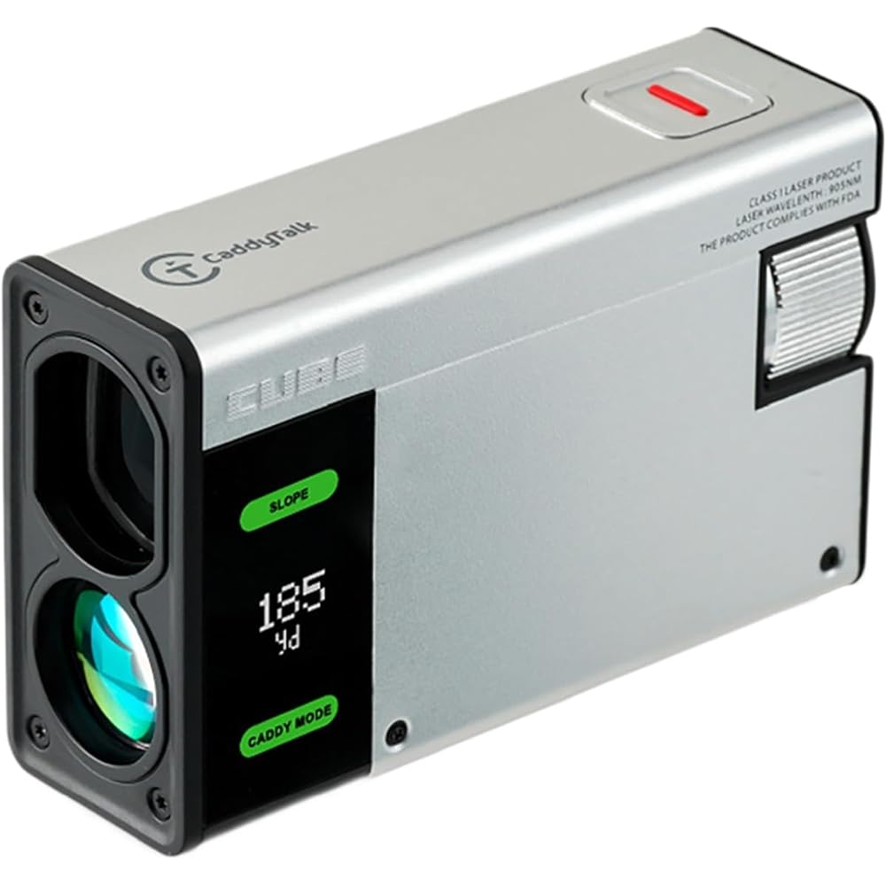 GOLFZON CaddyTalk Golf Distance Measuring Instrument CaddyTalk CUBE Cube Laser Distance Meter