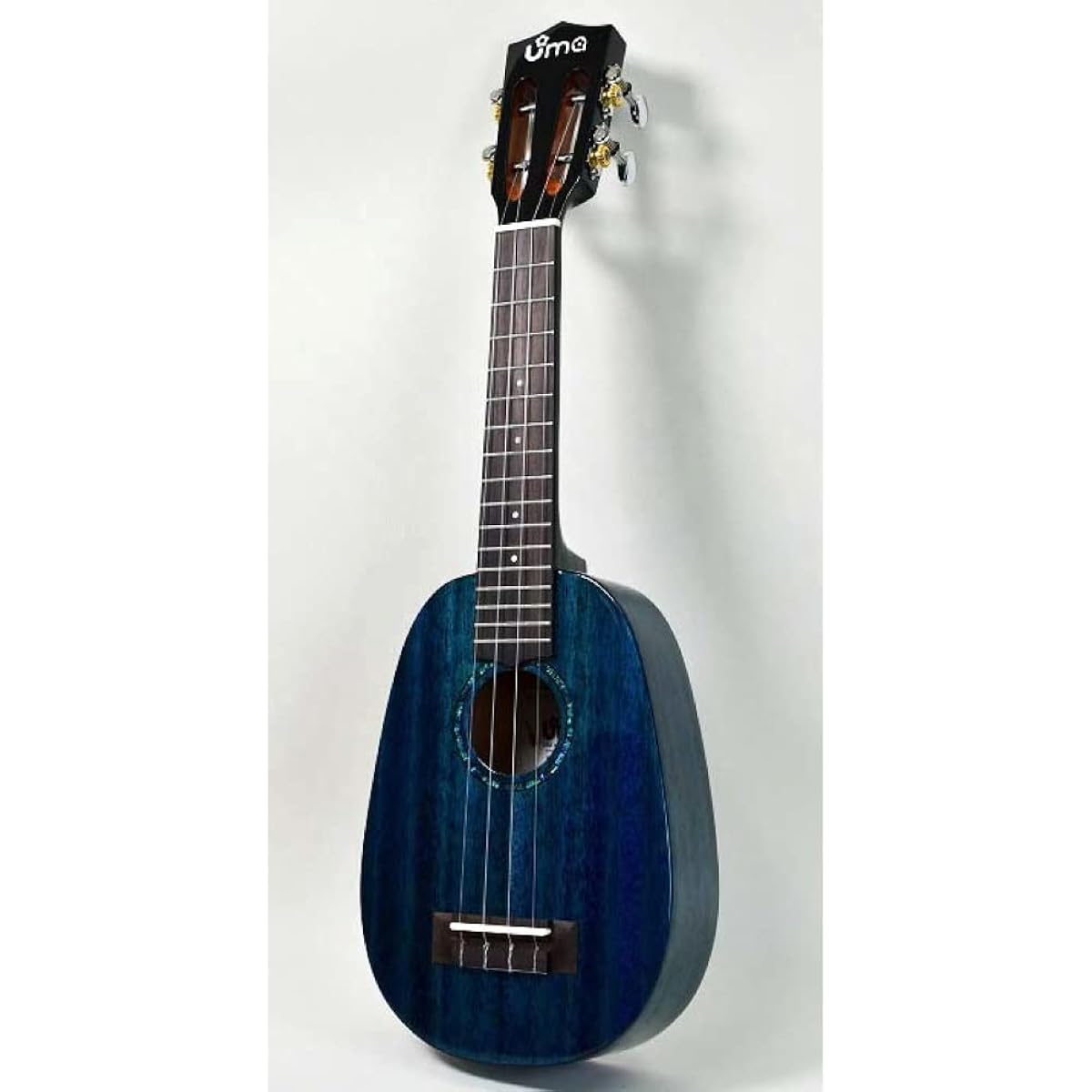 Uma Ukulele UK-20SSP BLUE Soprano Ukulele Pineapple Shape Uma Ukulele