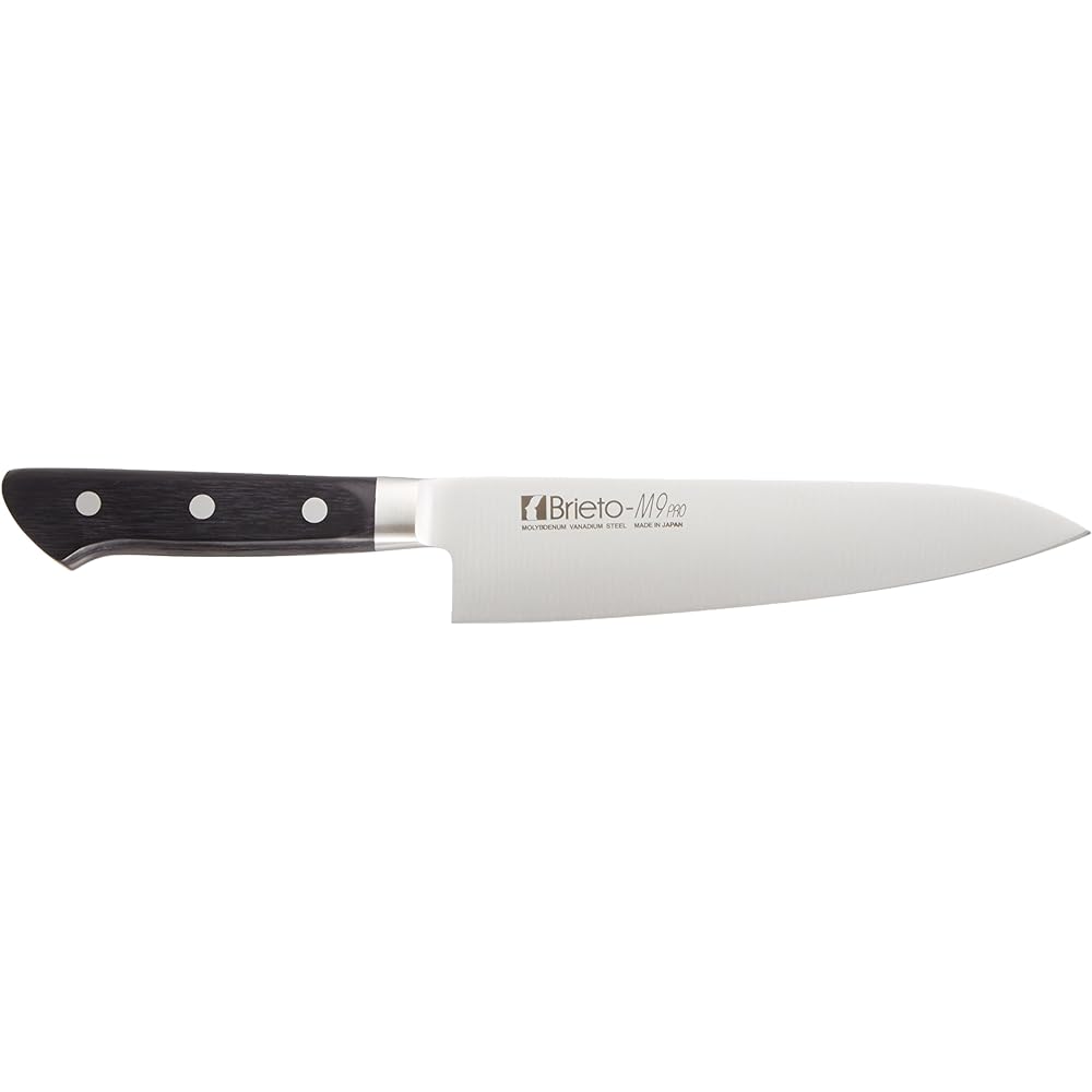 Kataoka Seisakusho Gyuto Knife Silver 240mm Made in Japan Brieto-M9pro Molybdenum Vanadium Steel M904