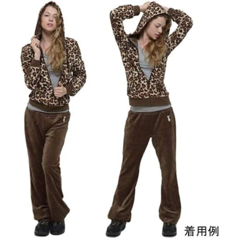 KateRuber Burning Sauna Sweat Leopard x Khaki Velor LL