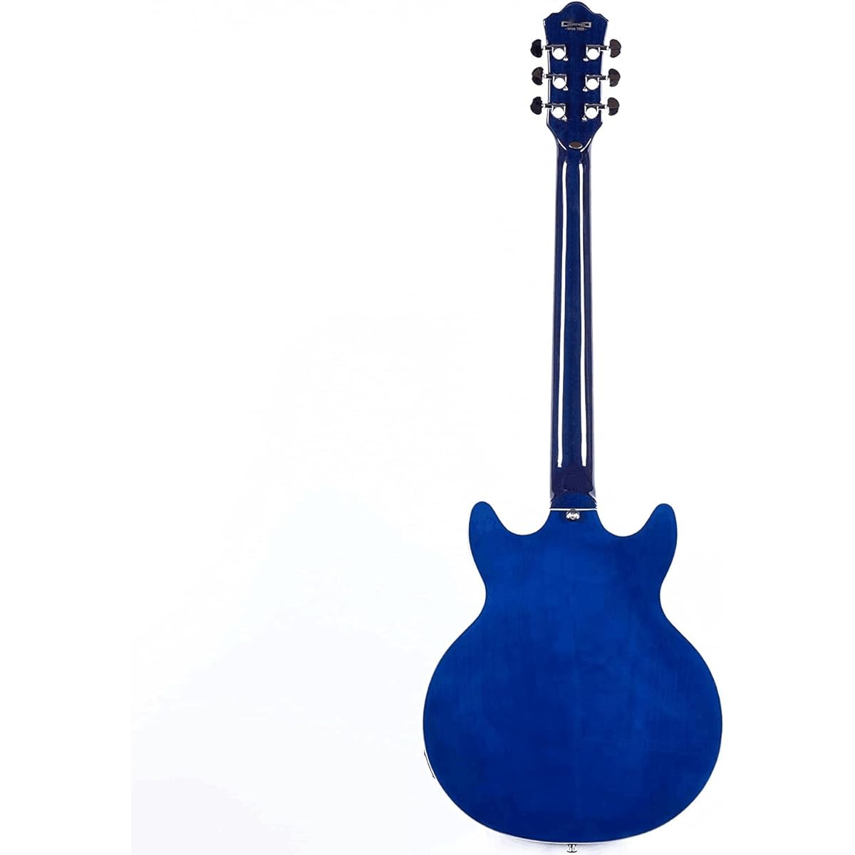 335 Style Semi-Hollow Body Electric Guitar with F-Hole, Flame Maple Solid Wood, Maple Neck, Alnico V Humbucker Pickups, Perfect for Beginners, Intermediate and Professional Players
