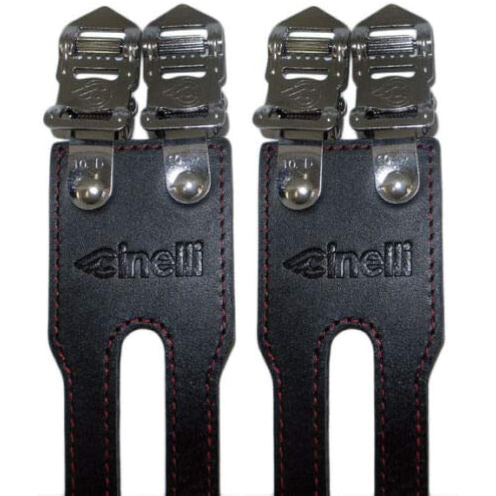 cinelli Bicycle Road Bike MTB Flat Pedal Classic Vintage Leather Strap