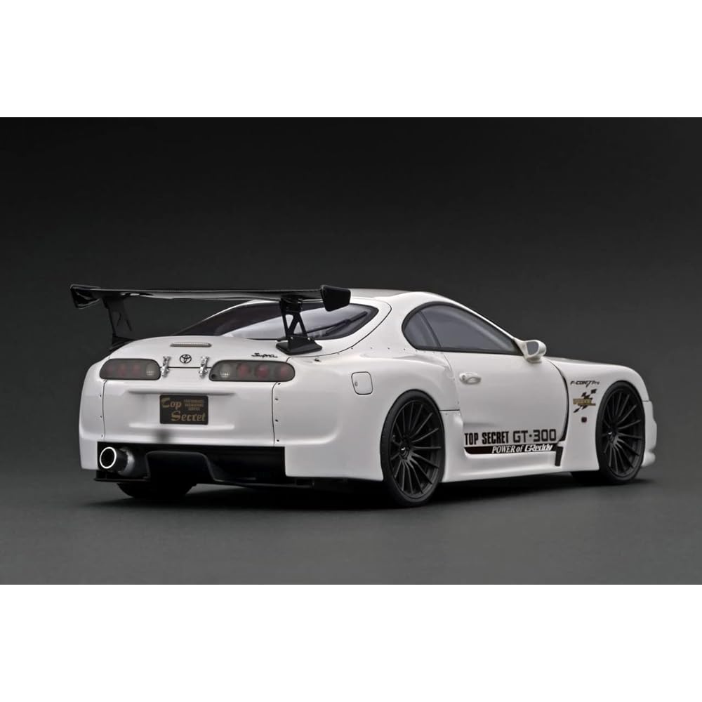 ignition model 1/18 TOP SECRET GT300 Supra (JZA80) White finished product IG2486