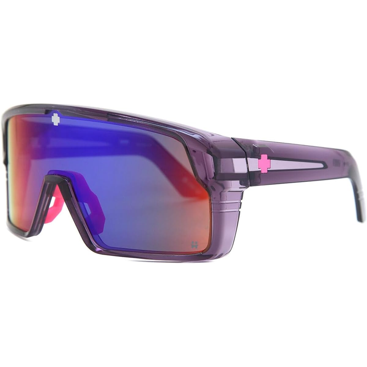 Spy Optic Monolith, Cylindrical Shield Sunglasses, Color and Contrast Enhancing Lenses.