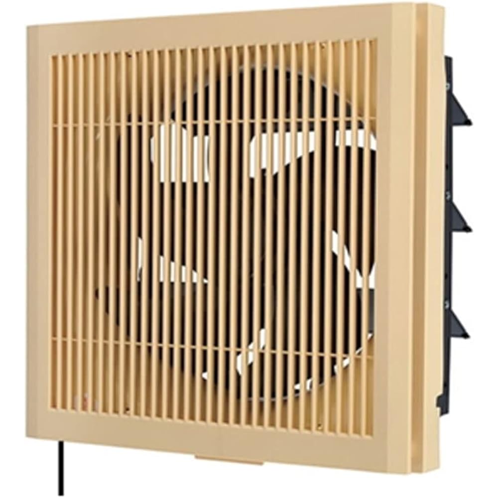 MITSUBISHI ELECTRIC Standard Ventilation Fan for Living Room Clean Compaq Extra Grade Wooden Lattice Type 20cm EX-20LX9