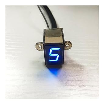 Speed Display Meter N-6 Speed Shift Clutch Motorcycle Gear Indicator Accessories Gauge Lever Universal Practical