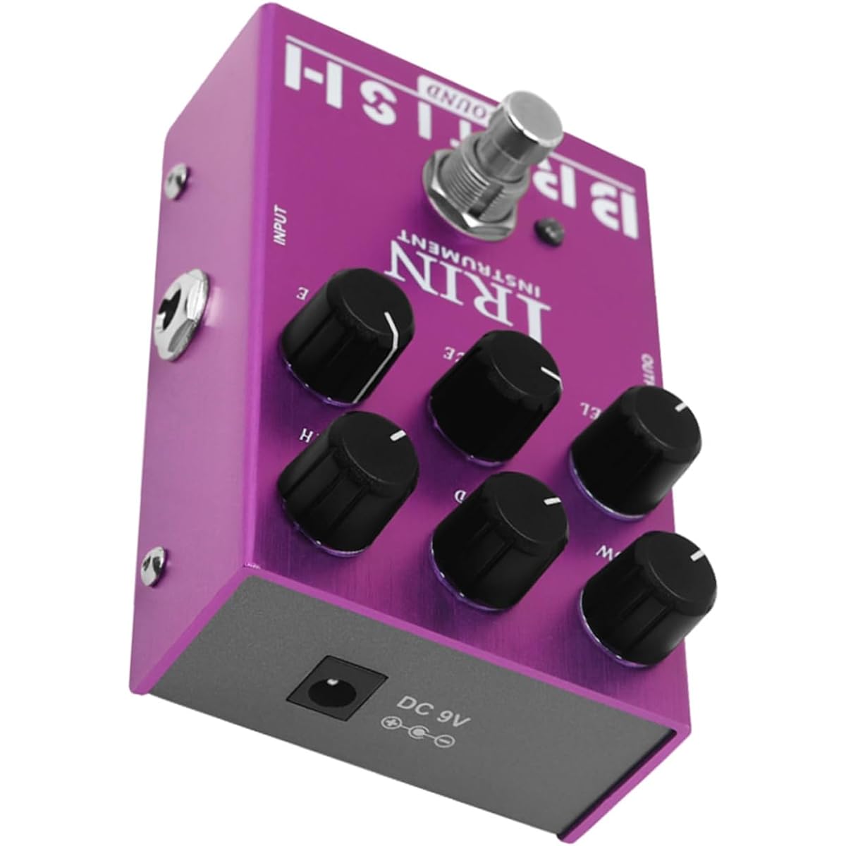 VICASKY 5pcs Electric Guitar Effector Guitar Effector Analog Delay Guitar Effect Electric Guitar Delay Pedal Purple, Purple Number Repair Tool Aluminum Alloy