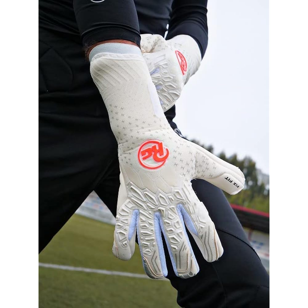 Regular (R.G.) RG Goalkeeper Gloves High Model Aversa 2023 Aversa Contact White Aversa23