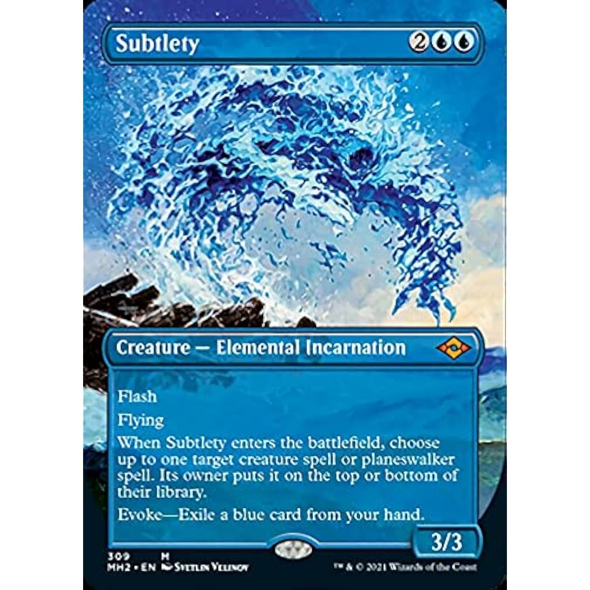 Magic: The Gathering - Delicate (309) - Borderless - Modern Horizons 2