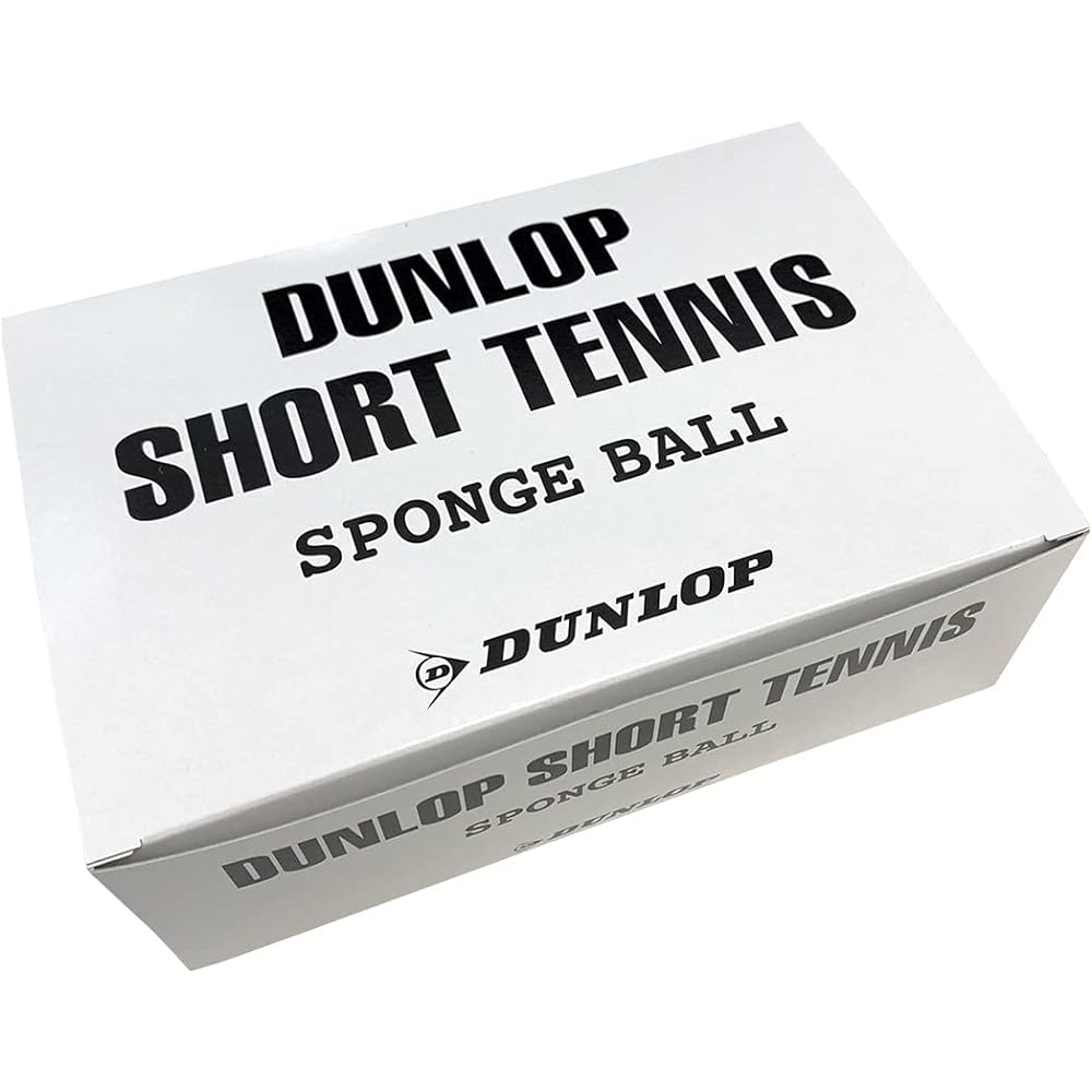 Dunlop DUNLOP tennis ball sponge YL 6 pieces NSPNGE2YL6BOX