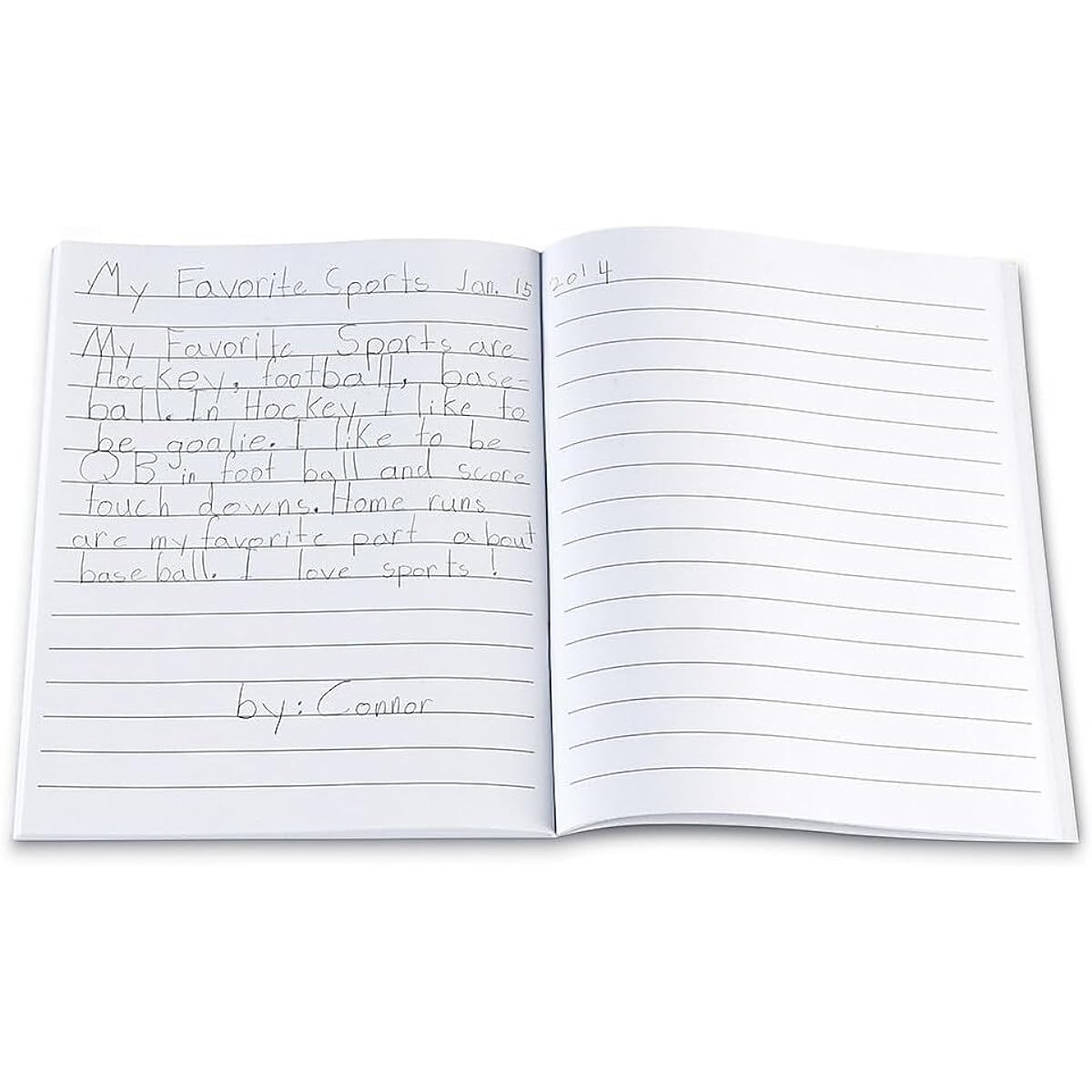 Learning Resources Writing Journal, Set of 10