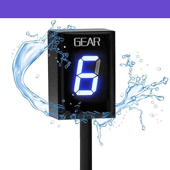 Speed Display Meter Gear Indicator Kawasaki Z750 ER6N Z750R Z800 Z800e Z1000 ER6F Ve-rs-ys 650 Ninja 300 400 Z650 1-6 Gear Motorcycle Accessories