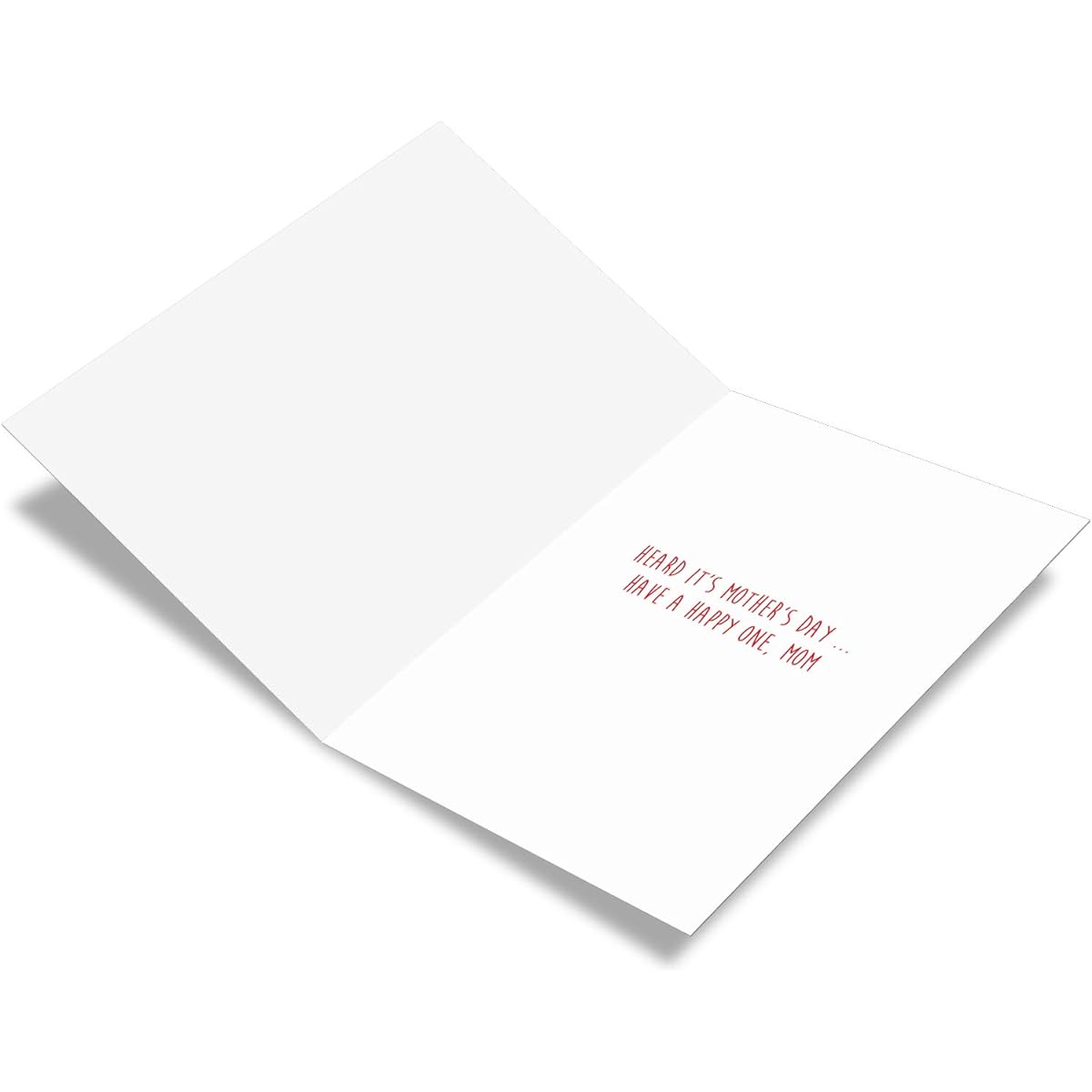 NobleWorks If A Woman Speaks - Mother's Day Greeting Card with Envelope (4.63 x 6.75 Inches) - Mother's Day C3135MDG