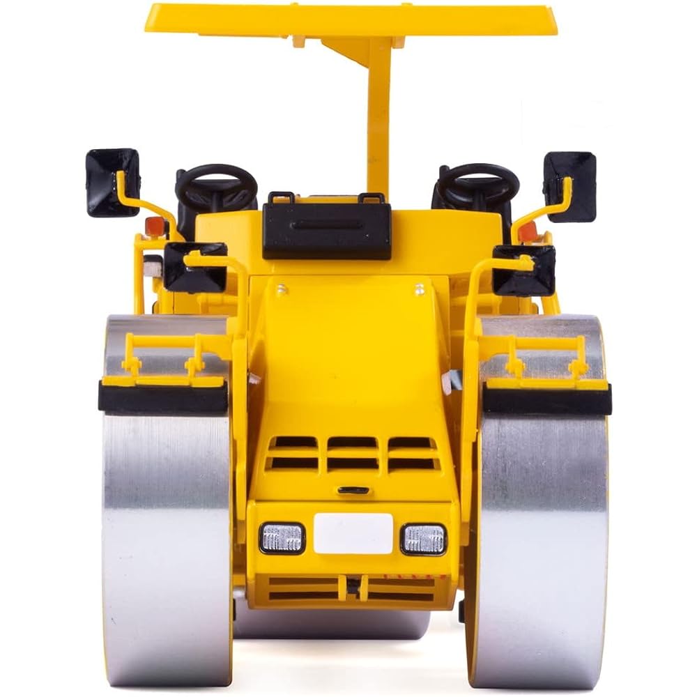 Platts 1/50 SAKAI (Sakai Heavy Industries) R2-4 Macadam Roller Metal Finished Product Model MKMR-1 Yellow