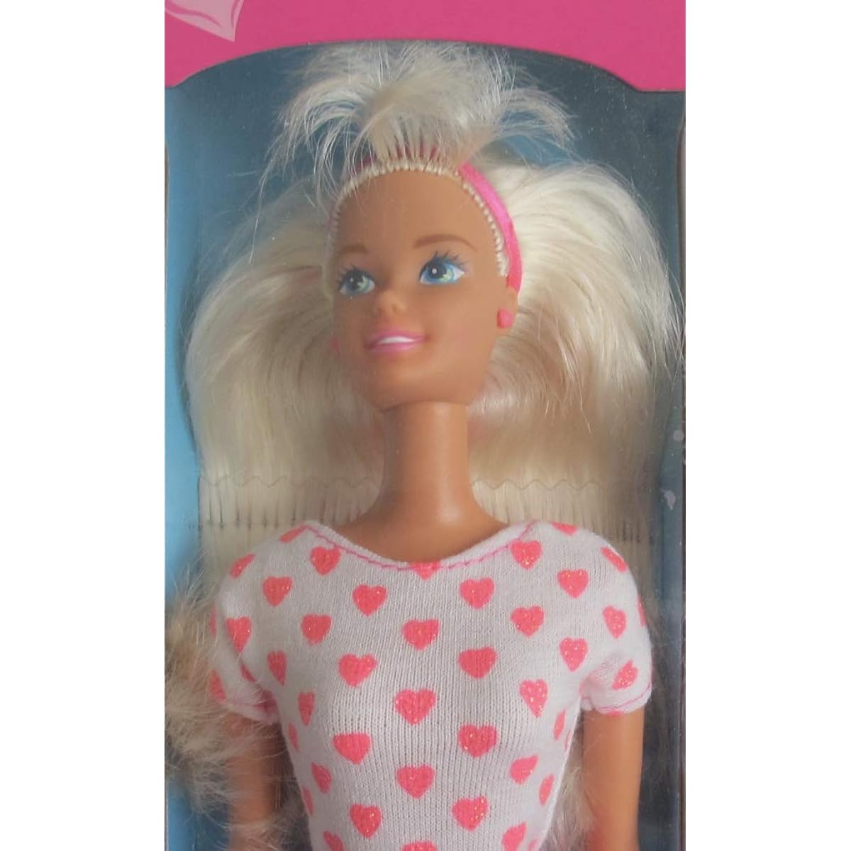 Pretty Hearts Barbie Doll (1995) by Barbie