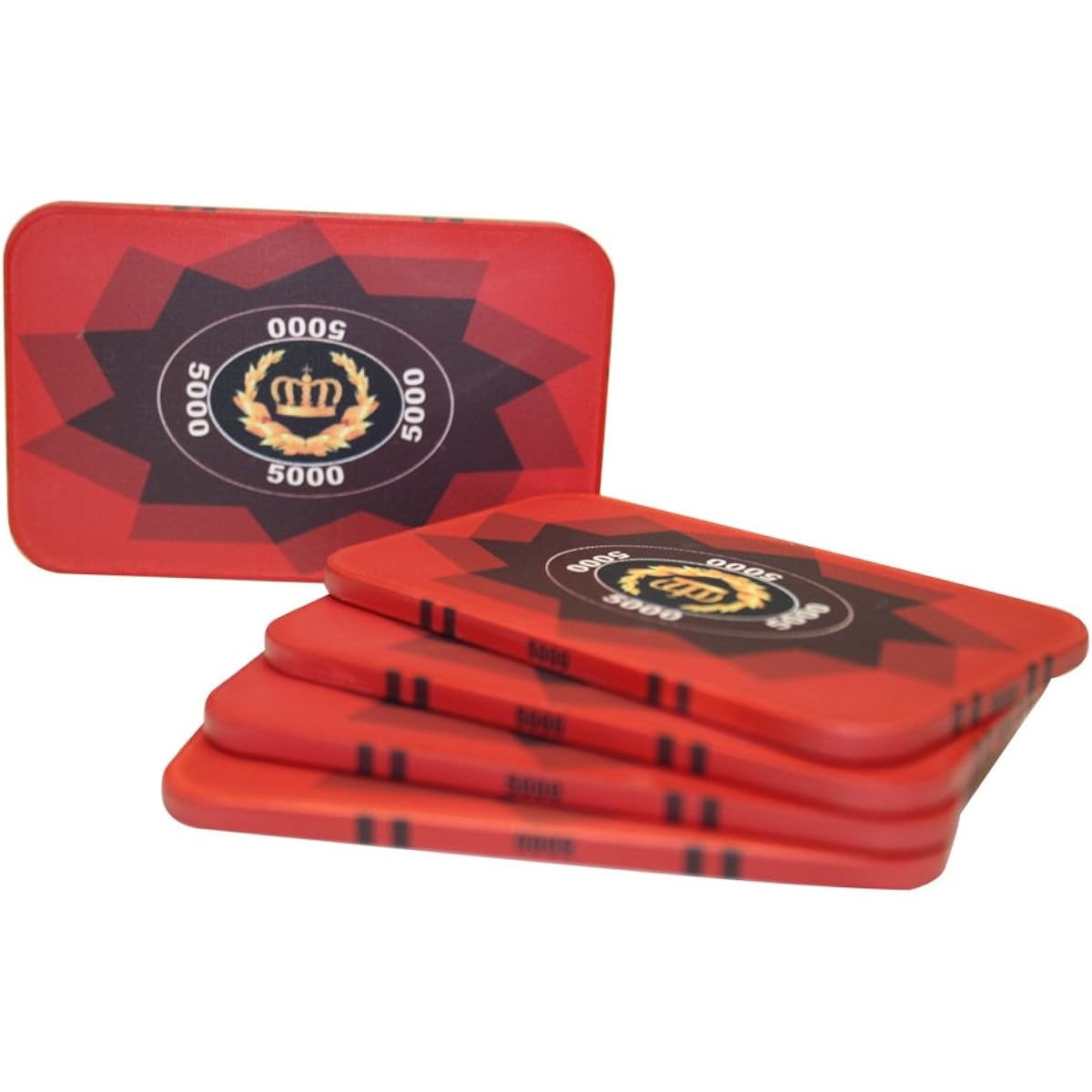 MRC Gekkeikan Ceramic Poker Plaques, Set of 5